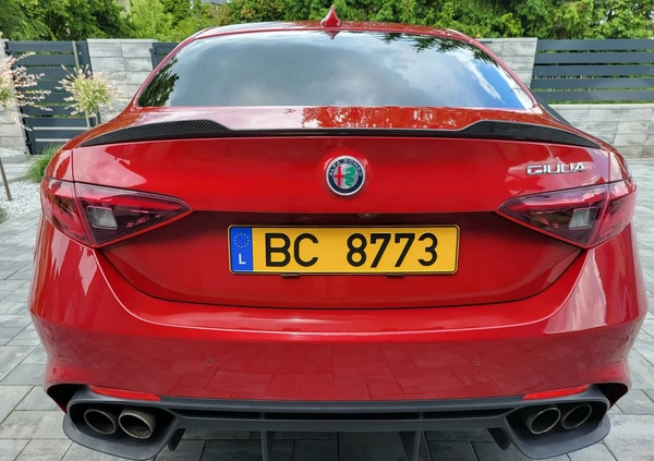 Alfa Romeo Giulia cena 219000 przebieg: 52500, rok produkcji 2017 z Kraków małe 277